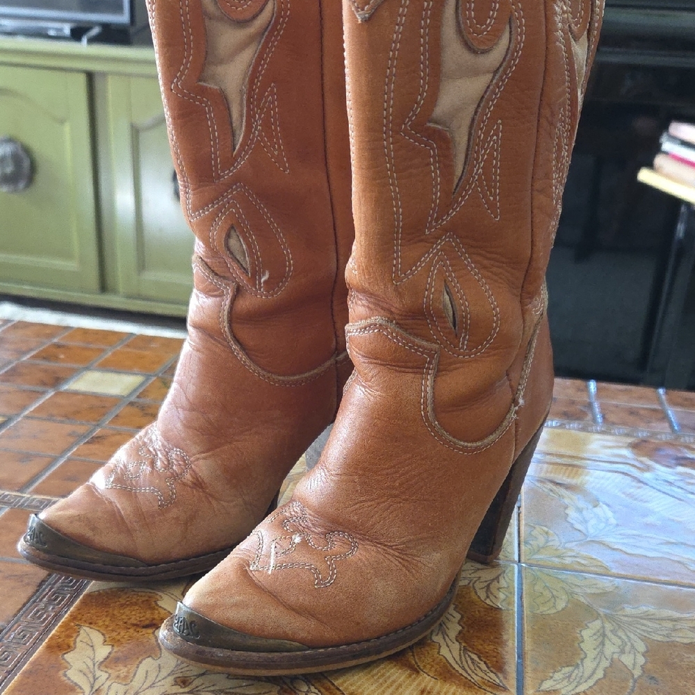 VTG Zodiac Leather Boots